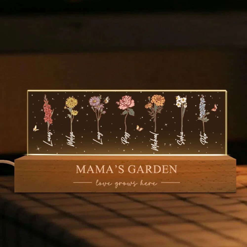 personalized-acrylic-birthday-month-flower-night-light-warm-gift-for-mothers-day