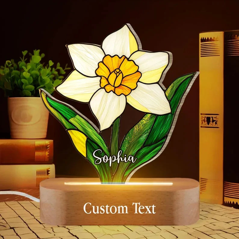 birth-flower-with-name-led-night-light-lamp-birth-month-flower-gift-home-decor-birth-flower-memorial-family-gift-mothers-day-gift-for-mom