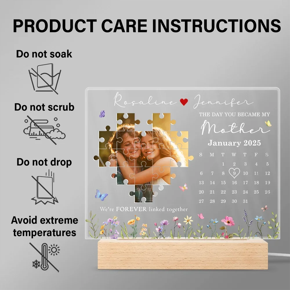 custom-photo-calendar-the-day-you-became-my-mother-light-night