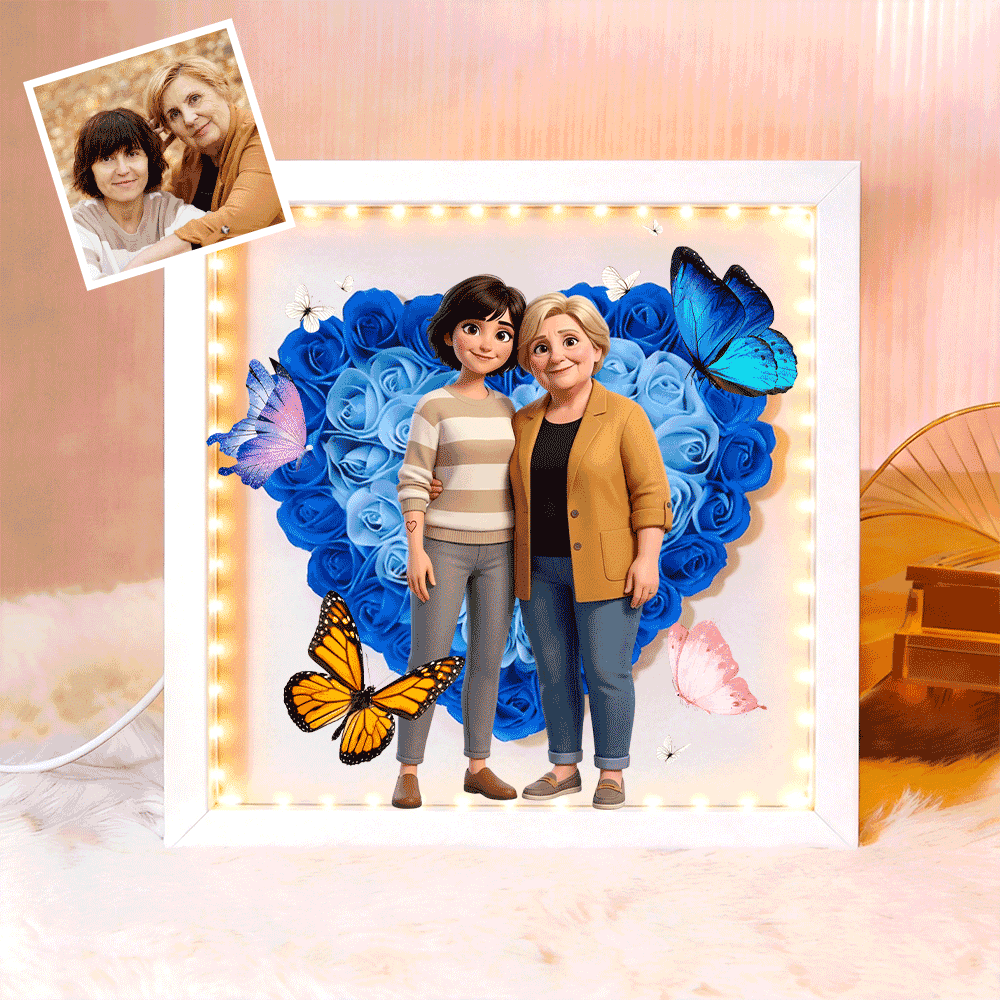 personalized-butterfly-photo-flower-shadow-boxgift-for-mothers-day