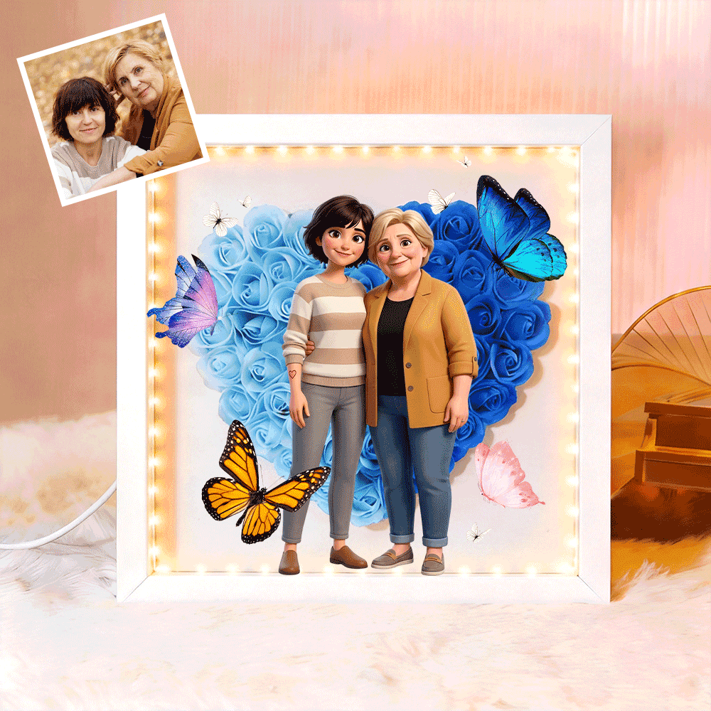 personalized-butterfly-photo-flower-shadow-boxgift-for-mothers-day