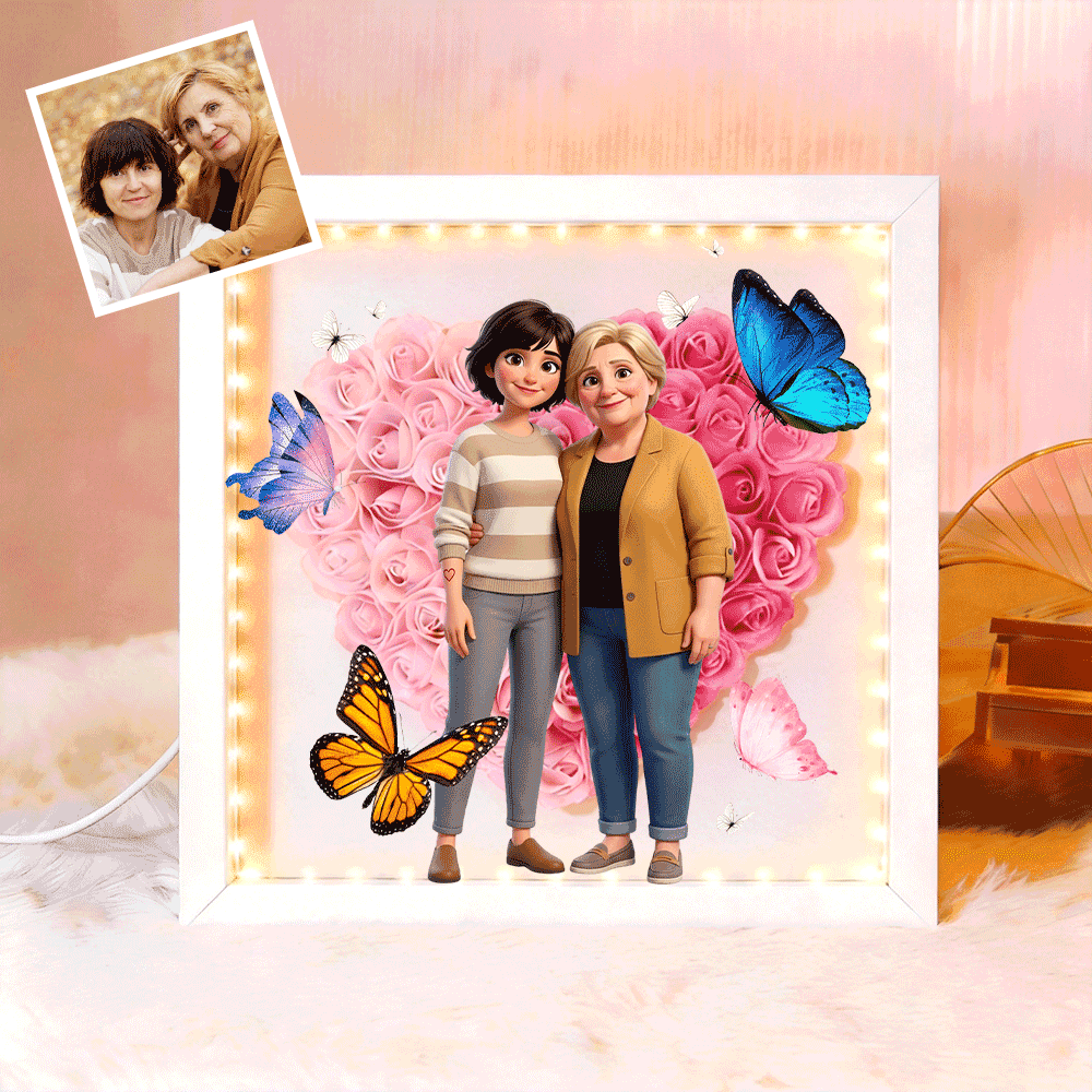 personalized-butterfly-photo-flower-shadow-boxgift-for-mothers-day