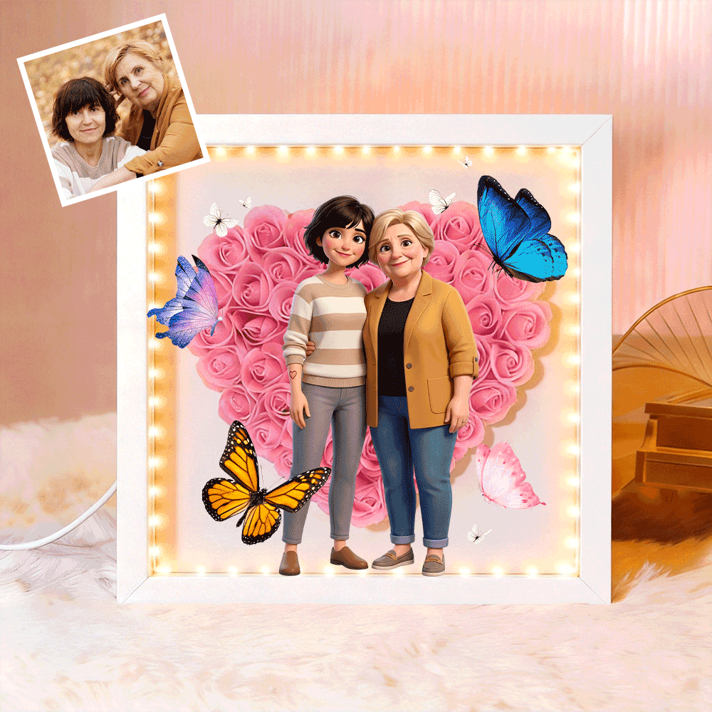 personalized-butterfly-photo-flower-shadow-boxgift-for-mothers-day