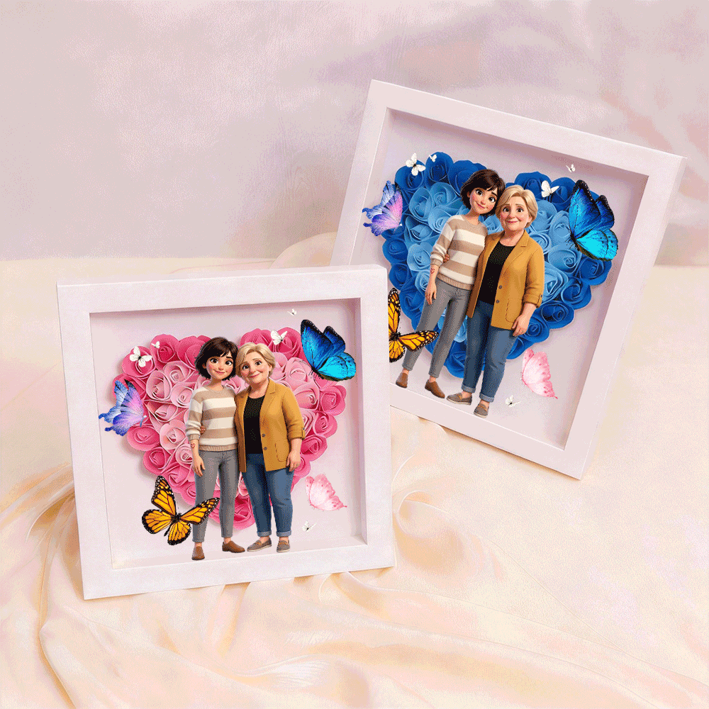 personalized-butterfly-photo-flower-shadow-boxgift-for-mothers-day