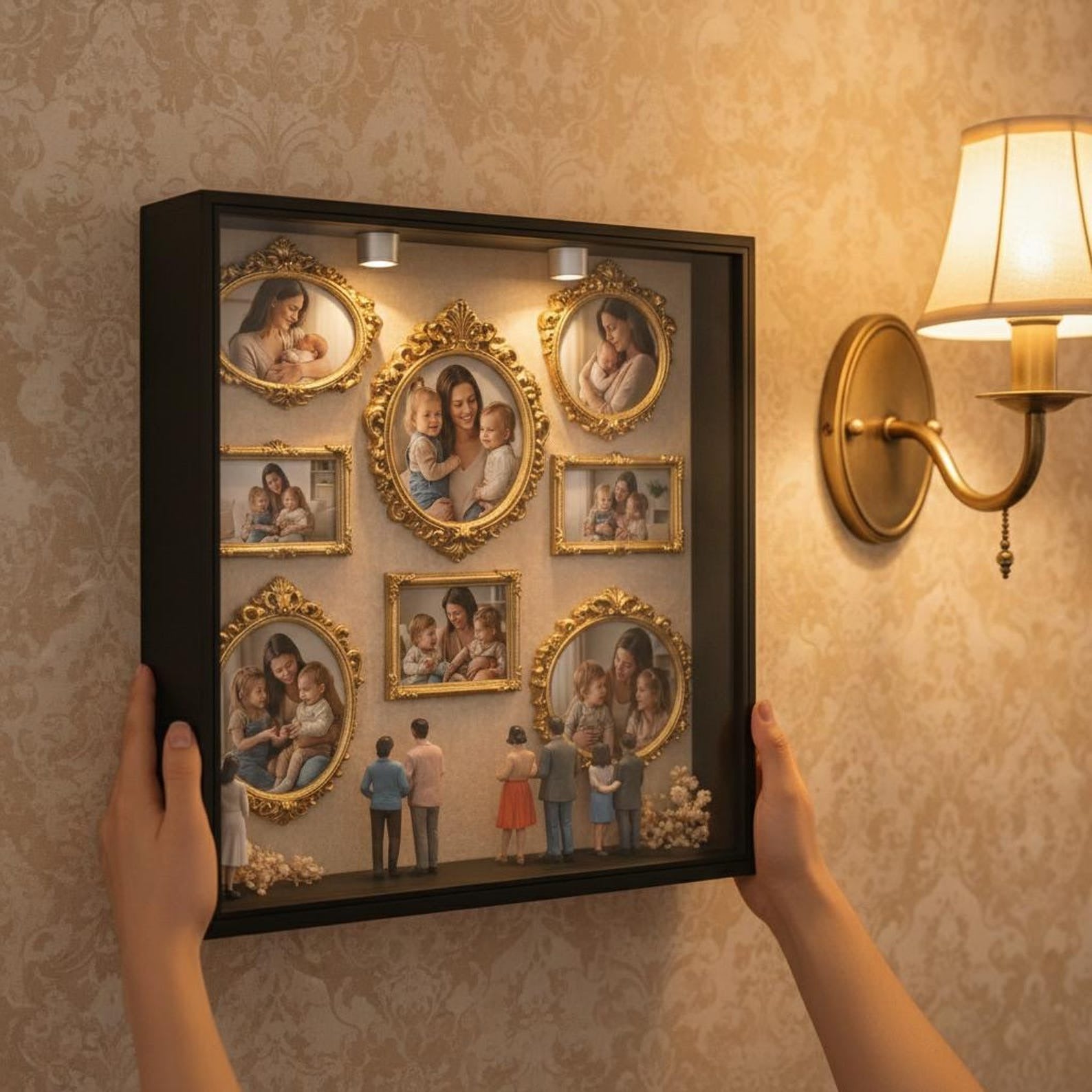 personalized-museum-of-us-frame-custom-photo-mini-museum-gifts-meaningful-gift-for-mom-grandma