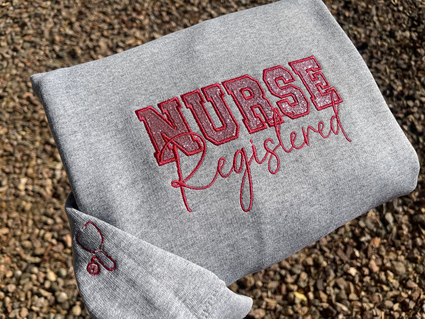 custom-glitter-embroidered-nurse-sweatshirt-gift-for-mom