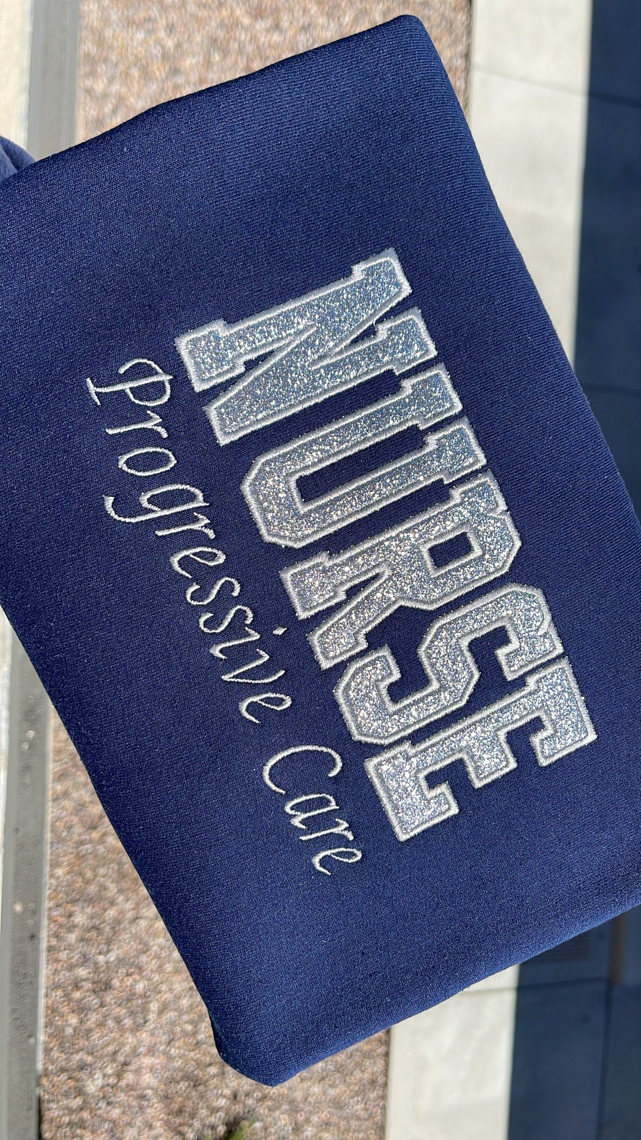 custom-glitter-embroidered-nurse-sweatshirt-gift-for-mom