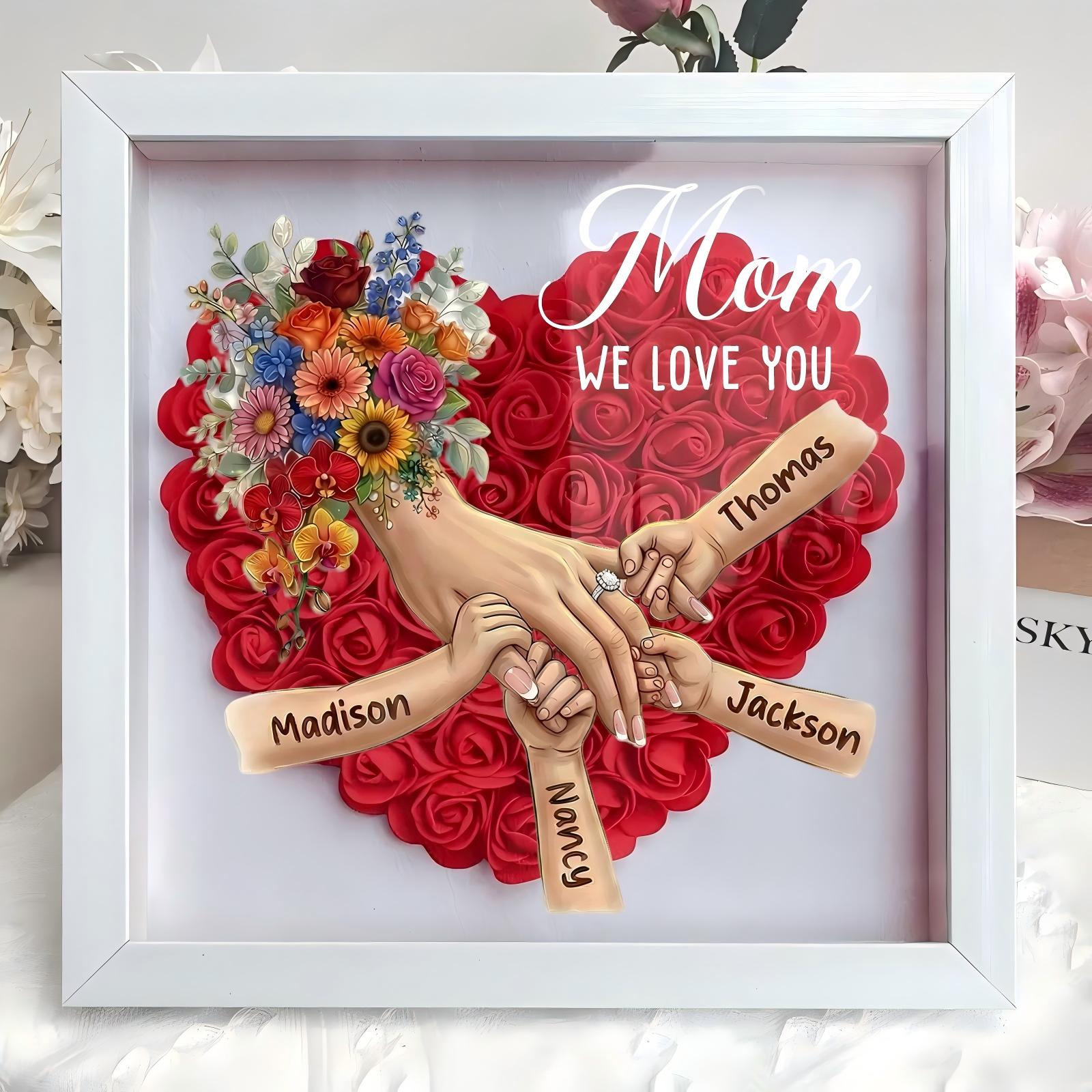 with-ring-manicurepersonalized-mommy-holding-hands-shadow-box-with-ring-manicure-custom-kids-names-floral-heart-frame-mother-s-day-gift