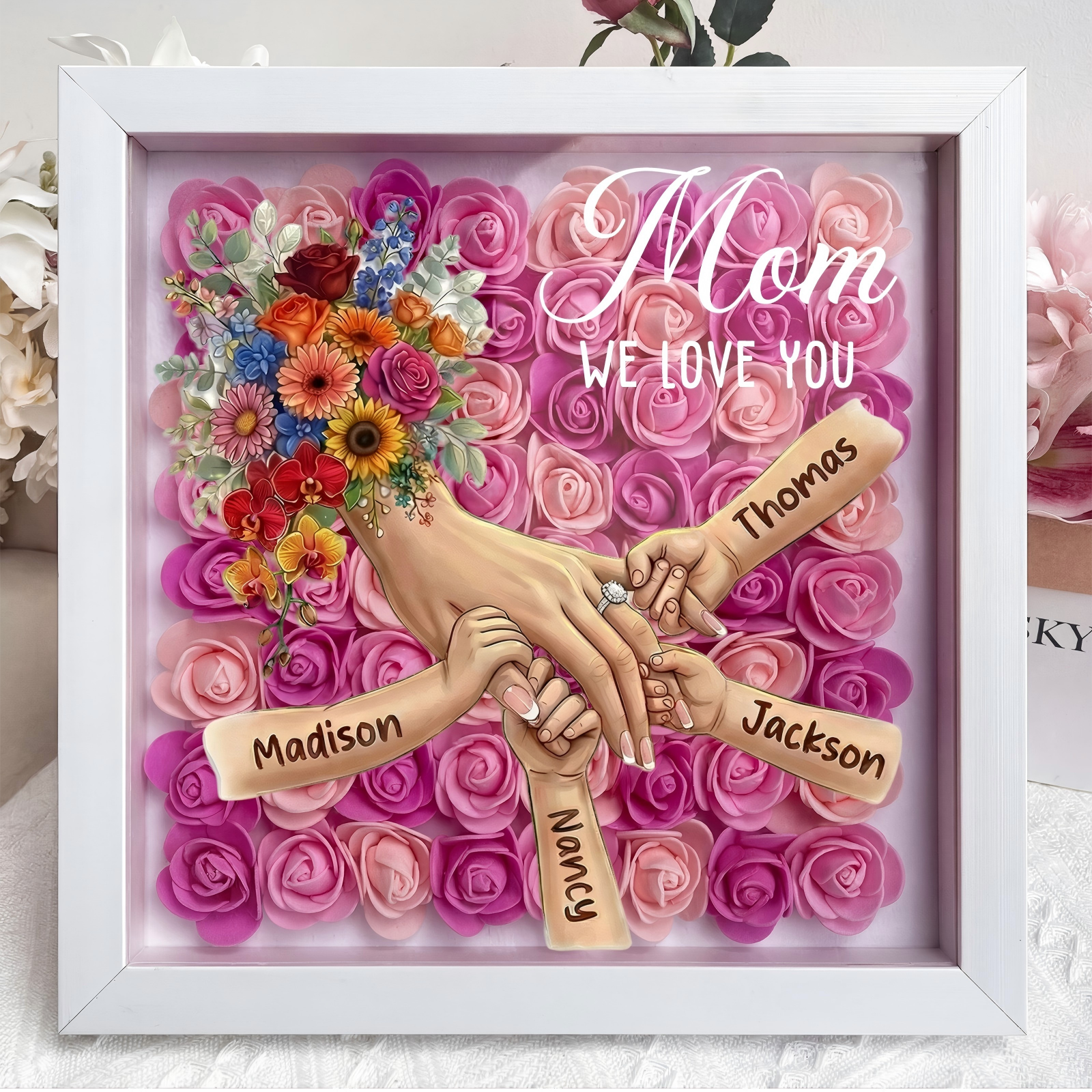 with-ring-manicurepersonalized-mommy-holding-hands-shadow-box-with-ring-manicure-custom-kids-names-floral-heart-frame-mother-s-day-gift