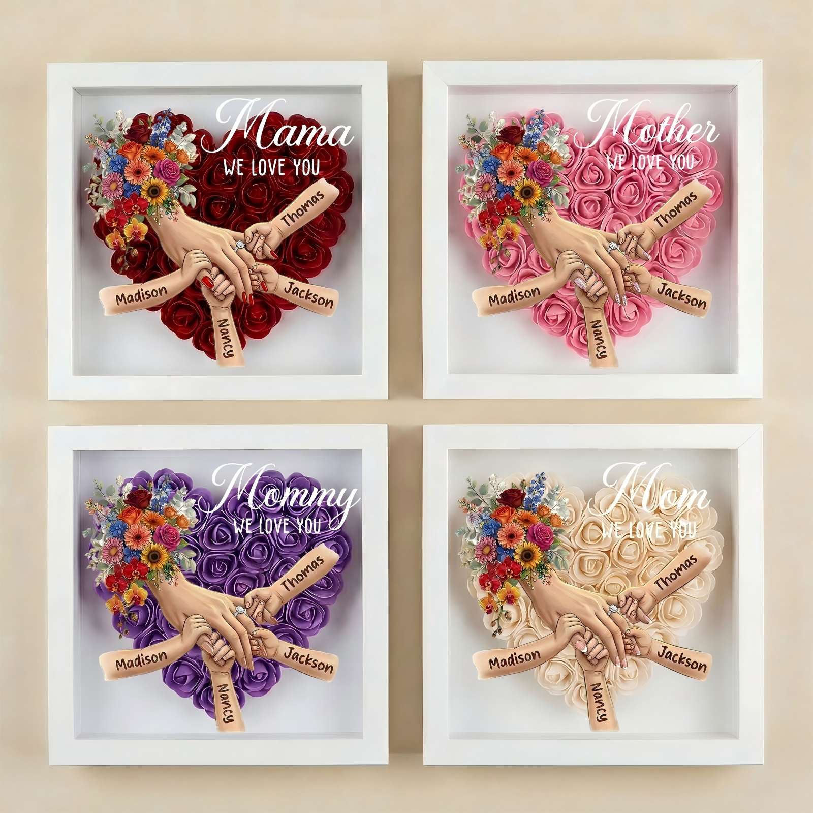 with-ring-manicurepersonalized-mommy-holding-hands-shadow-box-with-ring-manicure-custom-kids-names-floral-heart-frame-mother-s-day-gift