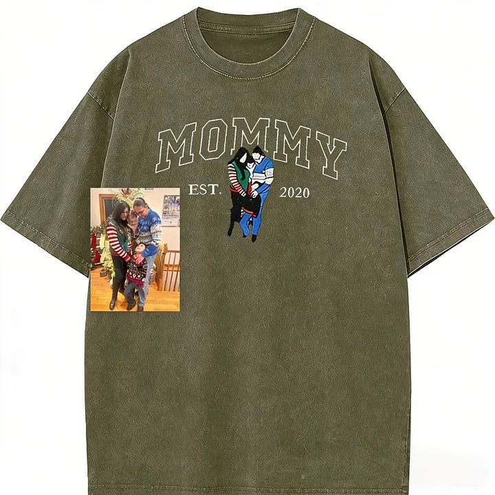 personalized-vintage-washed-mama-kids-portrait-mothers-day-gift-soft-fit-memory-shirt-family-keepsake-tee