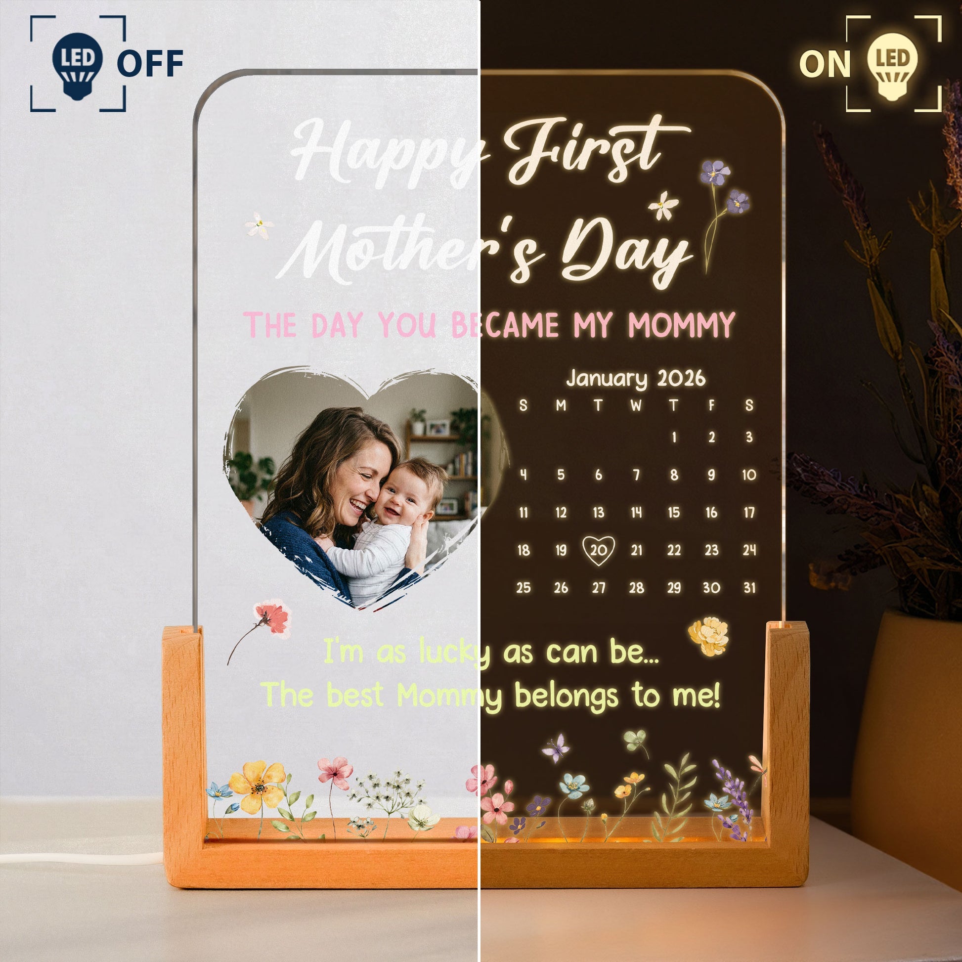 the-day-you-became-my-mommy-daddy-grandma-papa-custom-calendar-personalized-night-light