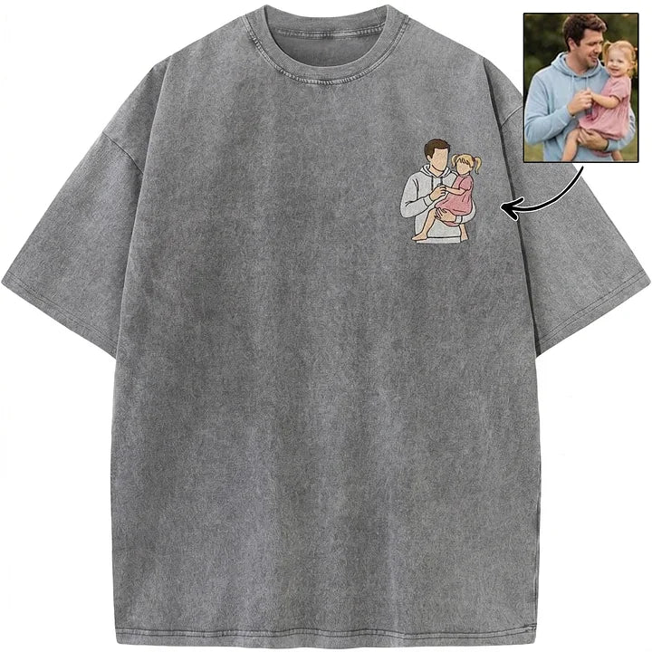 custom-personalized-dad-portrait-embroidered-washed-sweatshirt-hoodie-t-shirt