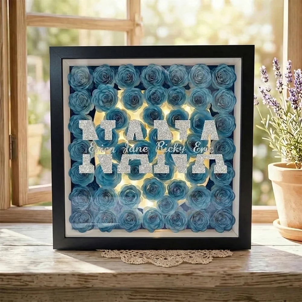 custom-glitter-mom-nickname-flower-shadow-box-with-led-light