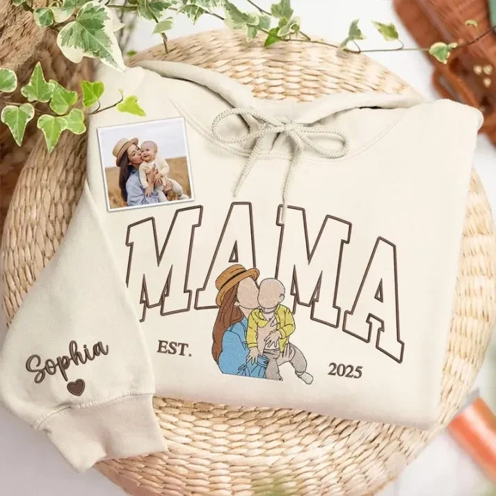 custom-embroidered-sweatshirt-with-mama-and-kids-portrait-mothers-day-gift