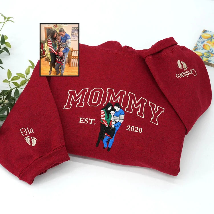 custom-embroidered-sweatshirt-with-mama-and-kids-portrait-mothers-day-gift