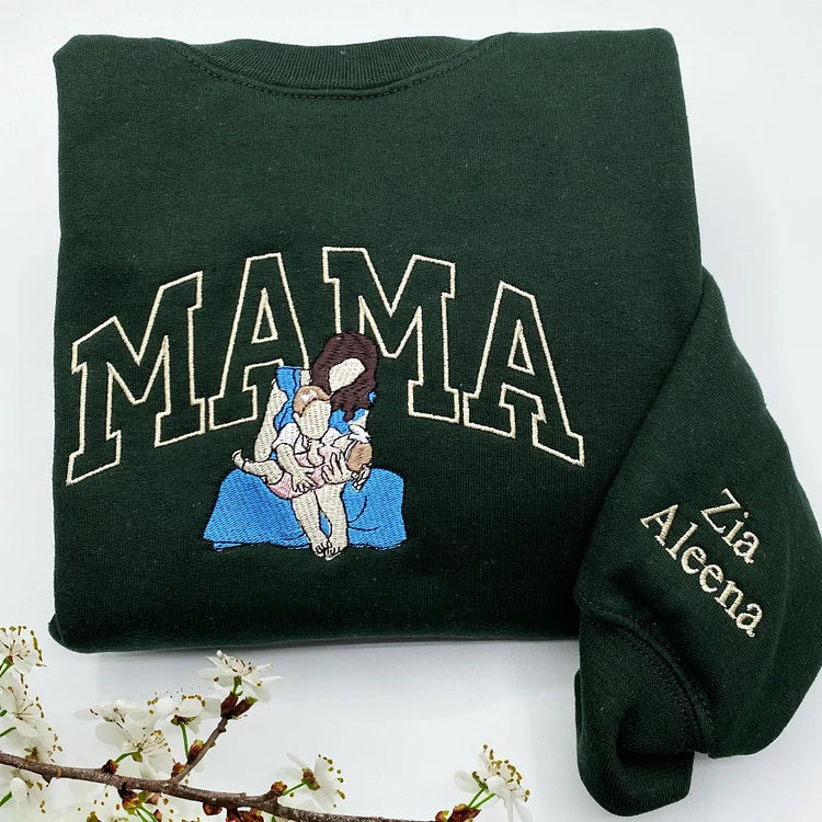 custom-embroidered-sweatshirt-with-mama-and-kids-portrait-mothers-day-gift
