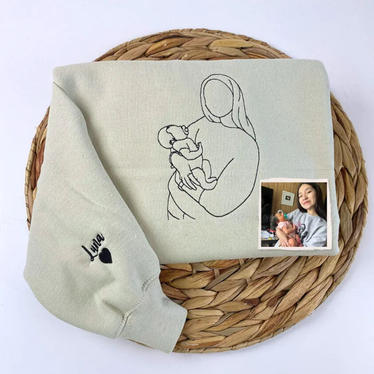 custom-mama-mom-portrait-embroidered-t-shirt-sweatshirt-gifts-for-mom