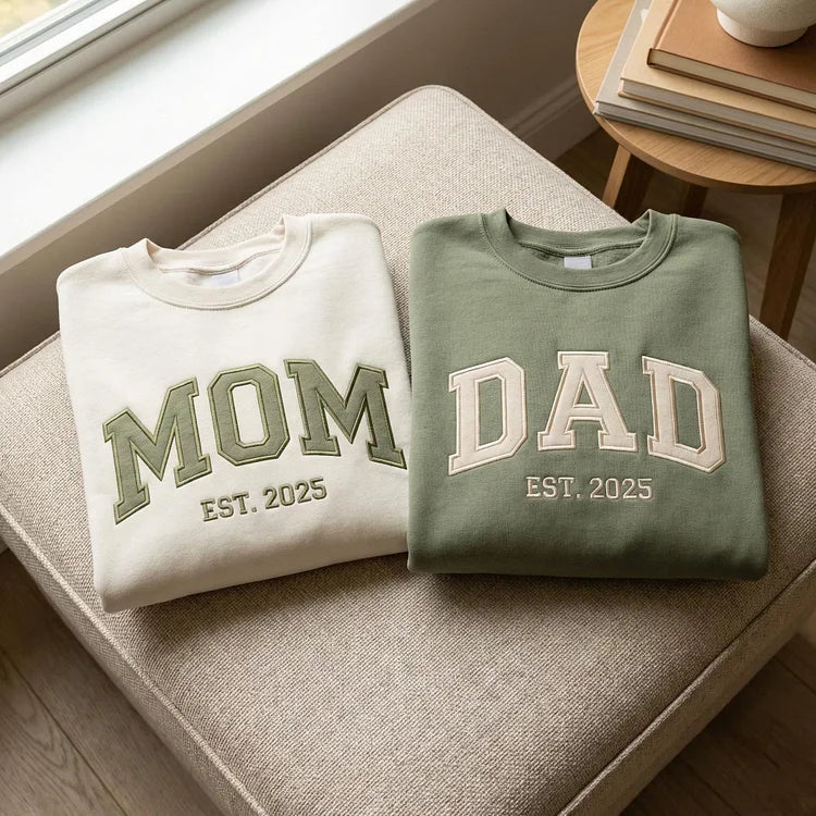 custom-embroidered-mom-dad-matching-sweatshirts-cozy-gift-for-parents