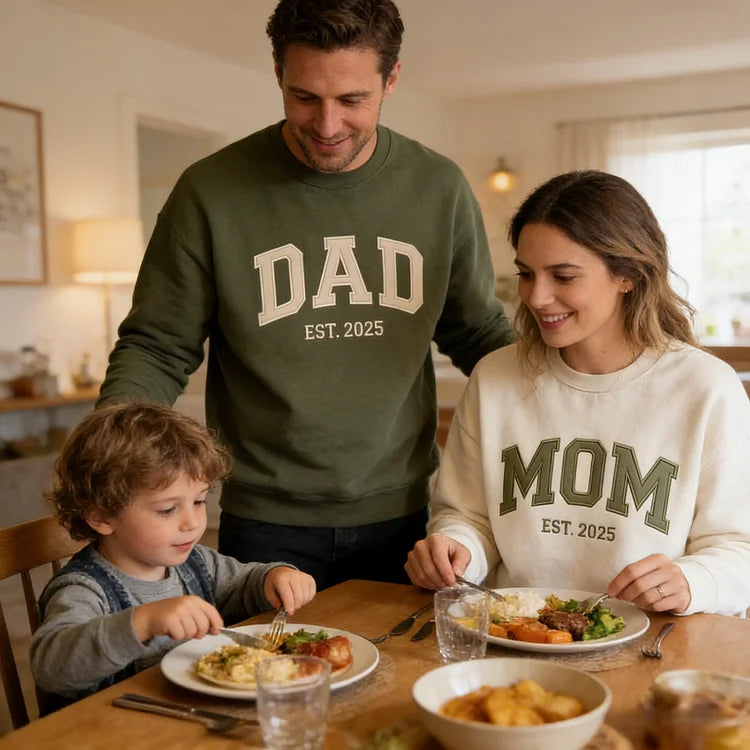 custom-embroidered-mom-dad-matching-sweatshirts-cozy-gift-for-parents