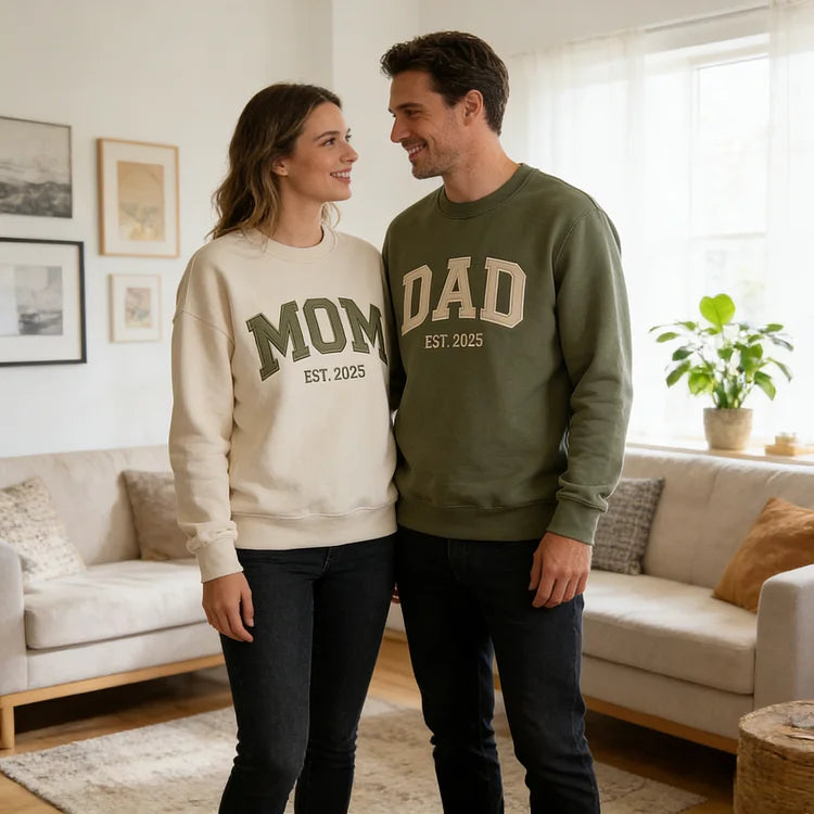 custom-embroidered-mom-dad-matching-sweatshirts-cozy-gift-for-parents