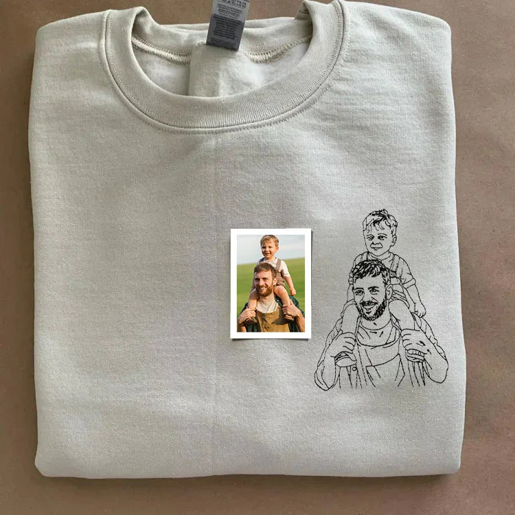 custom-photo-portrait-embroidered-sweatshirt-personalized-gift-for-dad