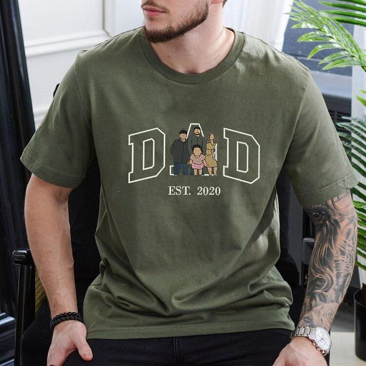 custom-embroidered-dad-sweatshirt-with-family-portrait-fathers-day-gift