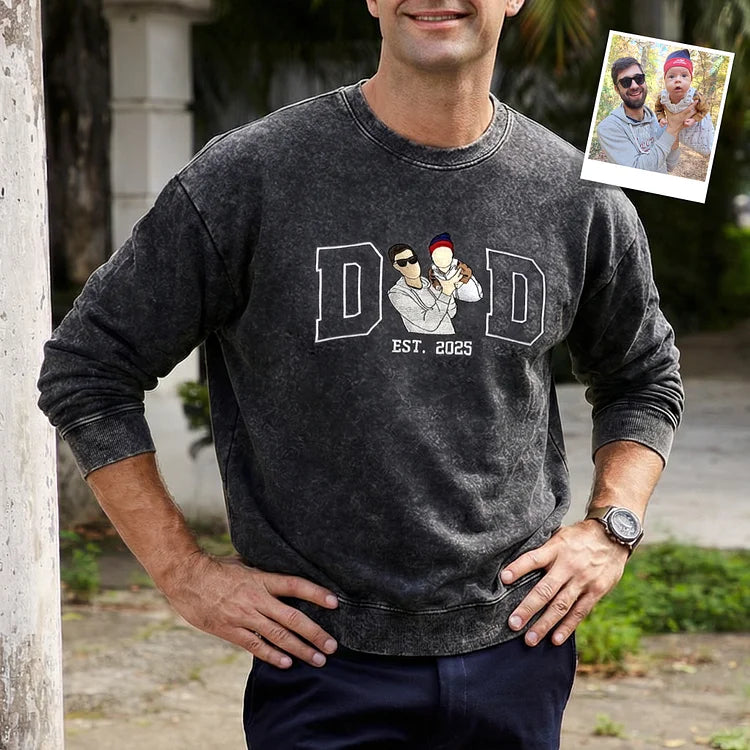 custom-dad-portrait-embroidered-vintage-washed-sweatshirt-fathers-day-gift