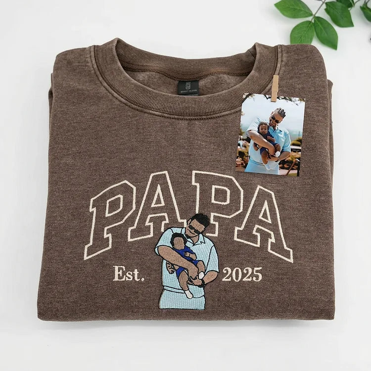 custom-dad-photo-illustration-vintage-washed-sweatshirt-fathers-day-gift