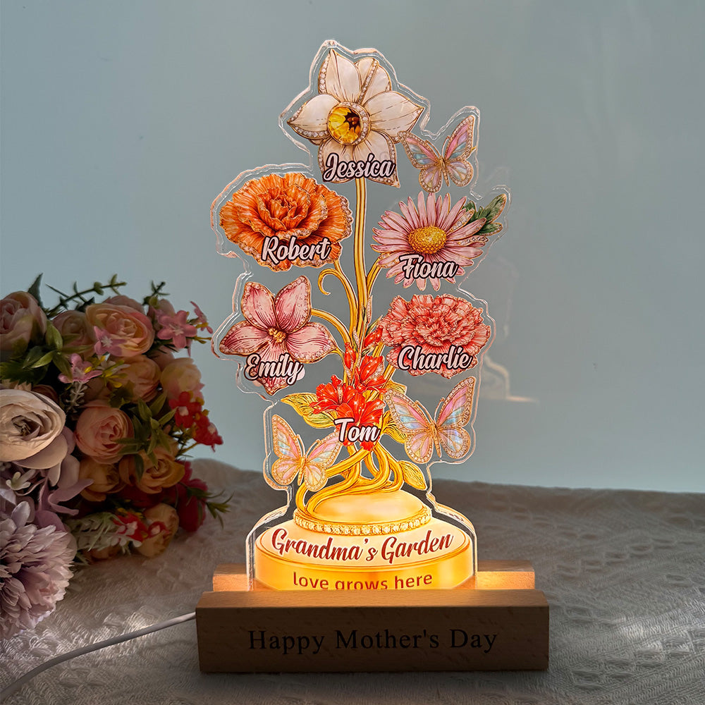 personalized-moms-garden-birth-month-diamond-flower-acrylic-block-plaque-mothers-day-gift