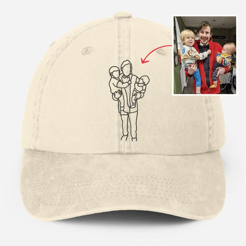 custom-portrait-embroidered-hat-personalized-fathers-day