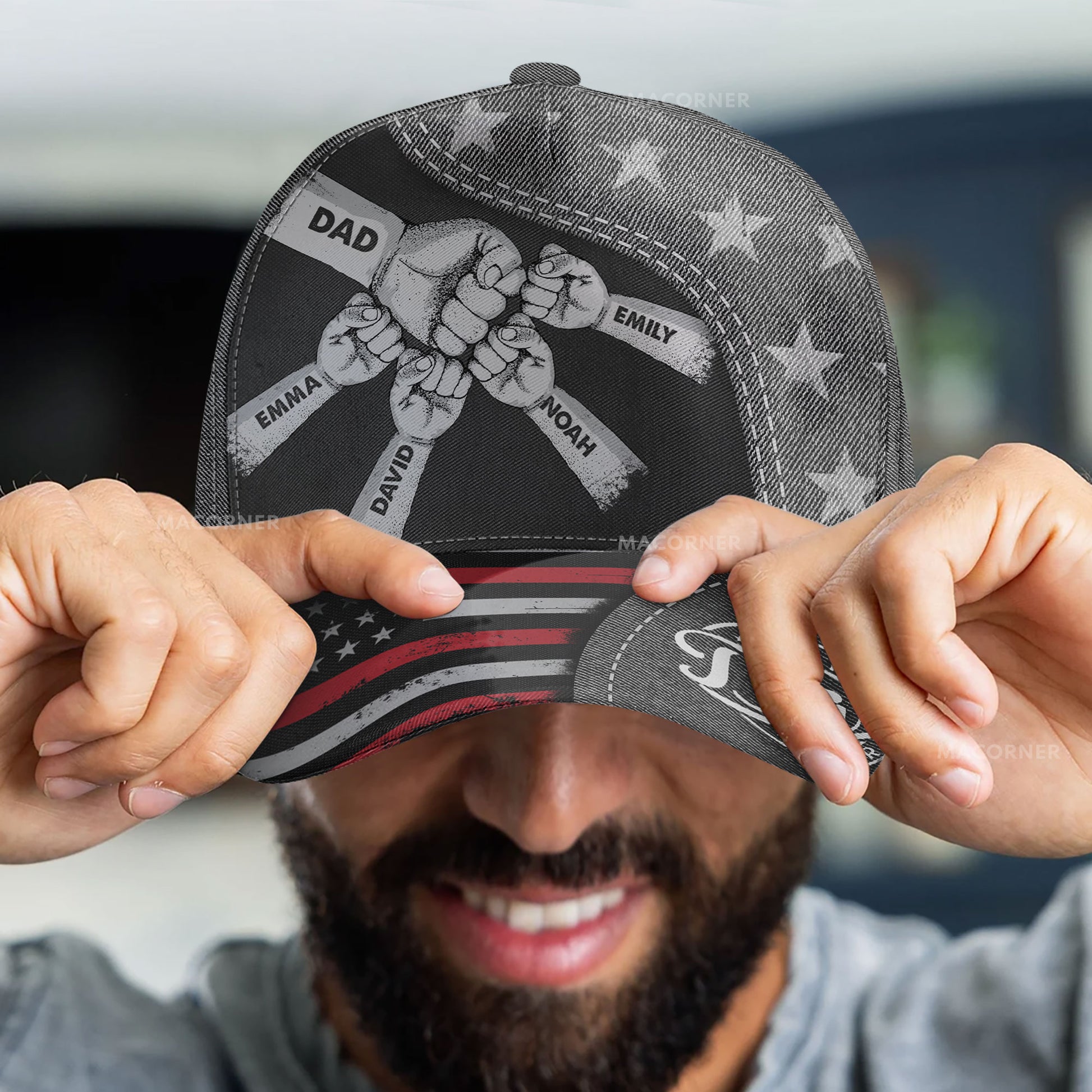 fist-bump-dad-personalized-classic-cap-with-kids-names-custom-fathers-day-gift-for-dad-grandpa