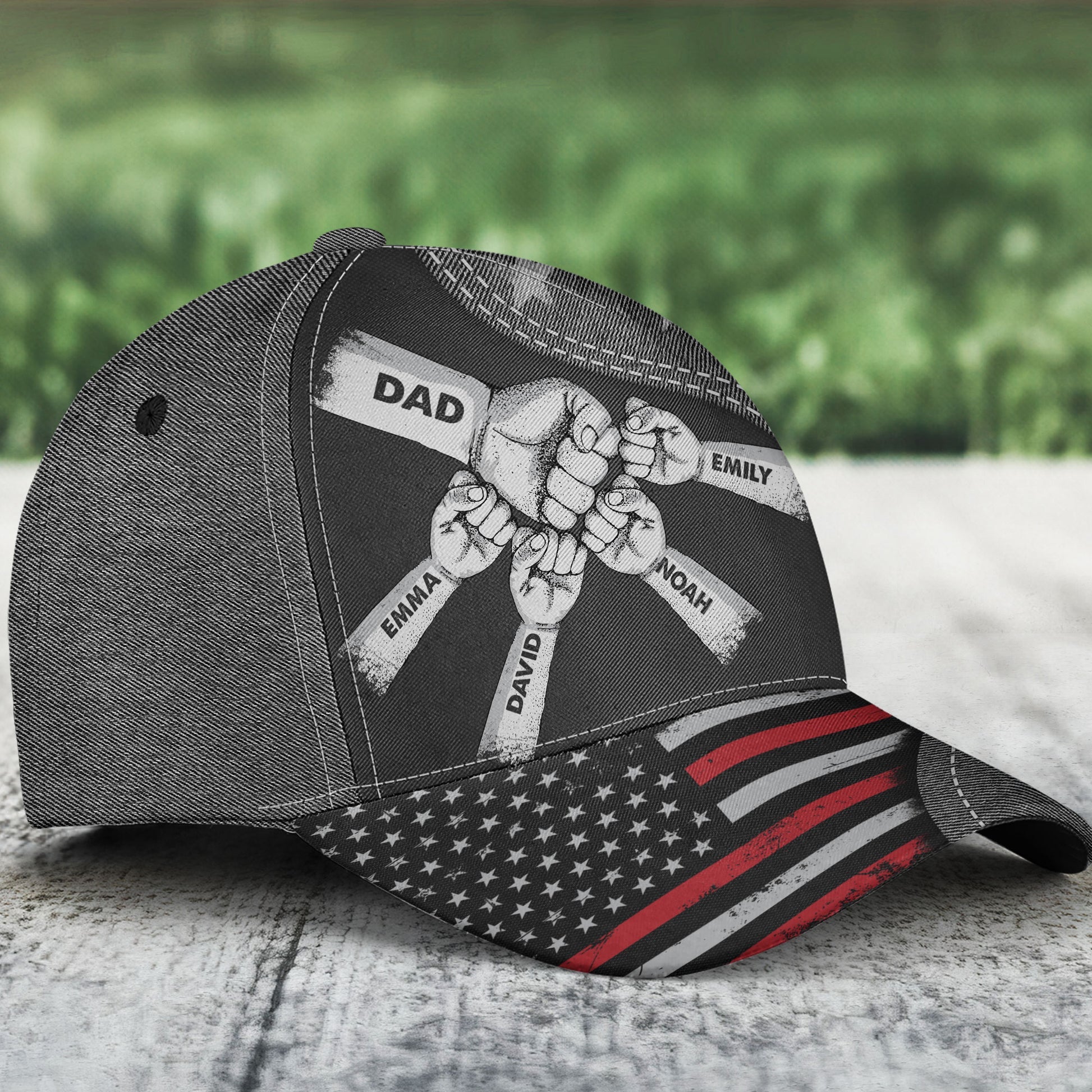 fist-bump-dad-personalized-classic-cap-with-kids-names-custom-fathers-day-gift-for-dad-grandpa