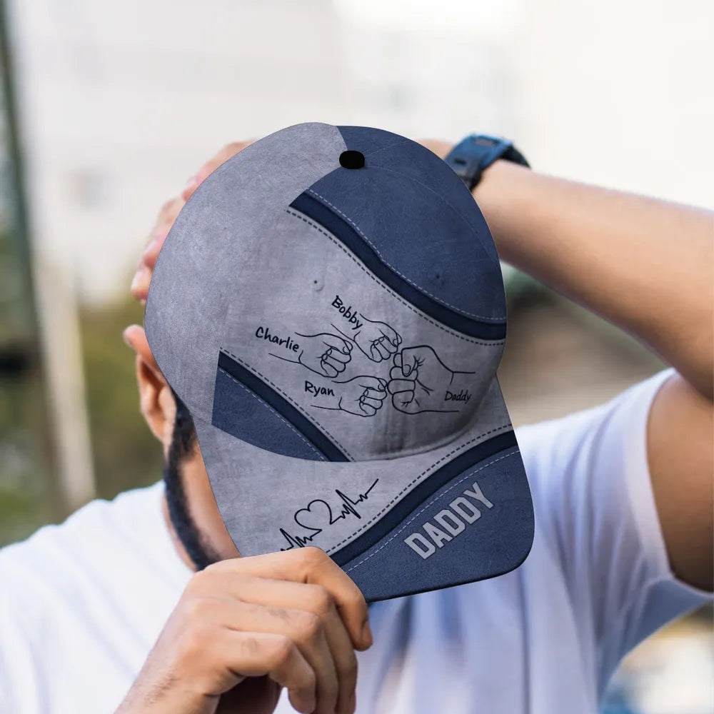 personalized-fist-bump-daddy-cap-custom-fathers-day-gift