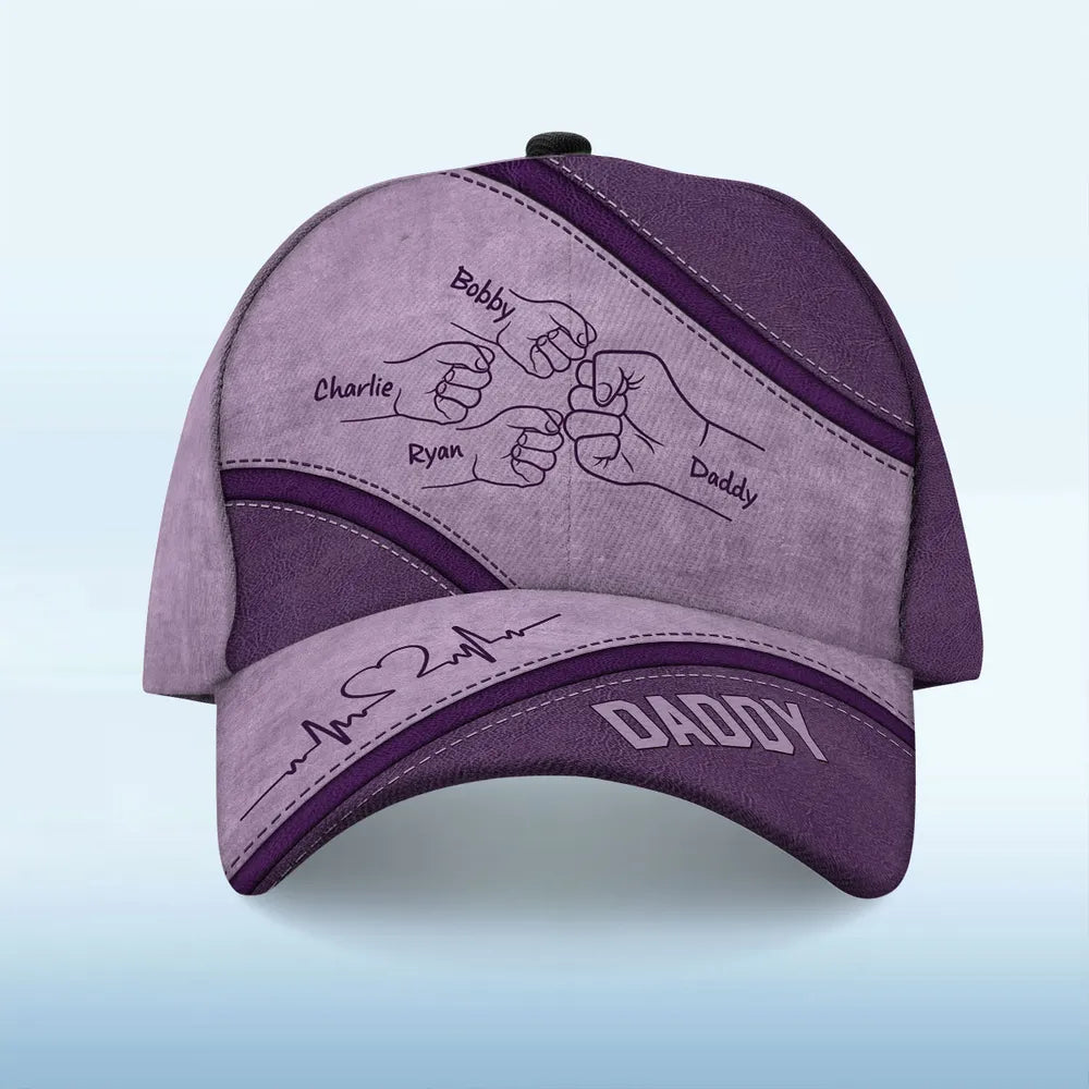 personalized-fist-bump-daddy-cap-custom-fathers-day-gift