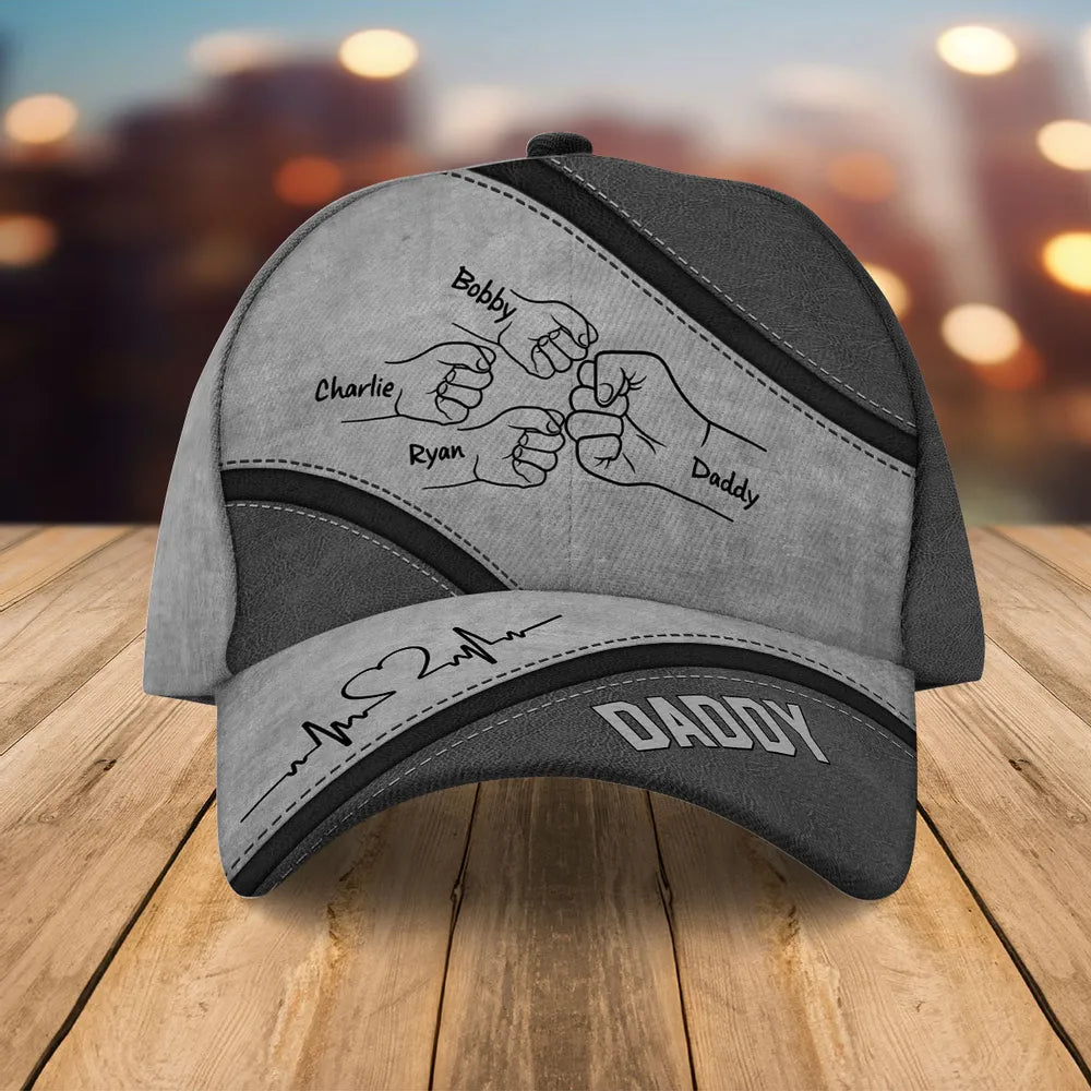 personalized-fist-bump-daddy-cap-custom-fathers-day-gift