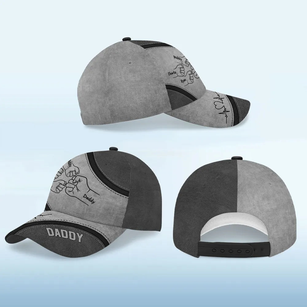 personalized-fist-bump-daddy-cap-custom-fathers-day-gift