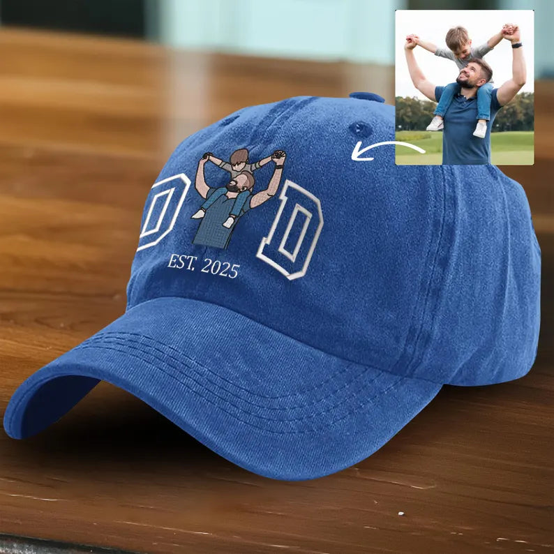 custom-photo-embroidered-dad-hat-unique-fathers-day-gift