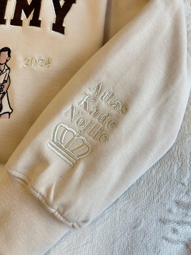 custom-dad-photo-embroidery-sweatshirt-with-names-on-sleeve-personalized-fathers-day-gift