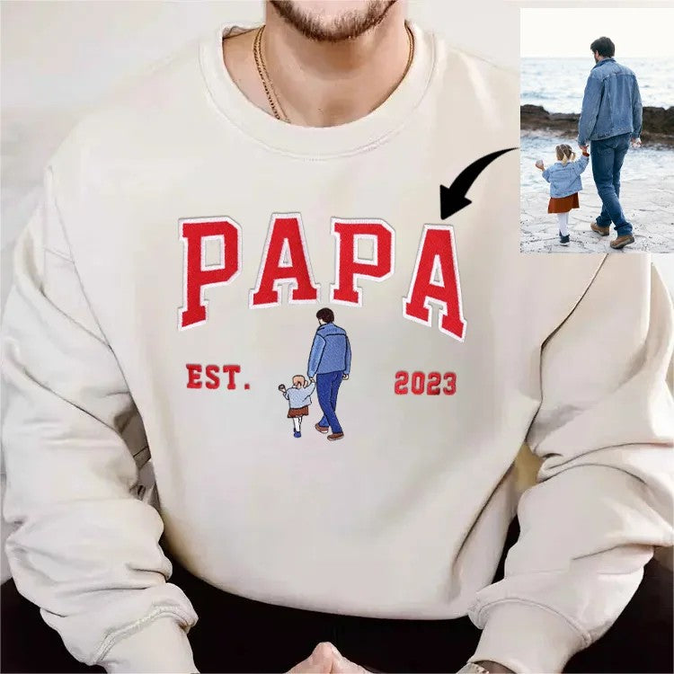 custom-dad-photo-embroidery-sweatshirt-with-names-on-sleeve-personalized-fathers-day-gift