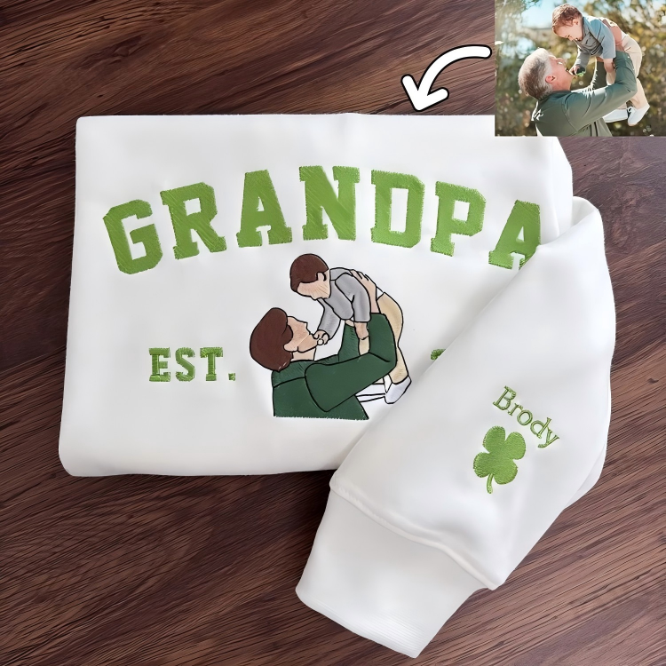 custom-embroidered-grandpa-daddy-photo-portrait-sweatshirt-with-est-year-fathers-day-gift