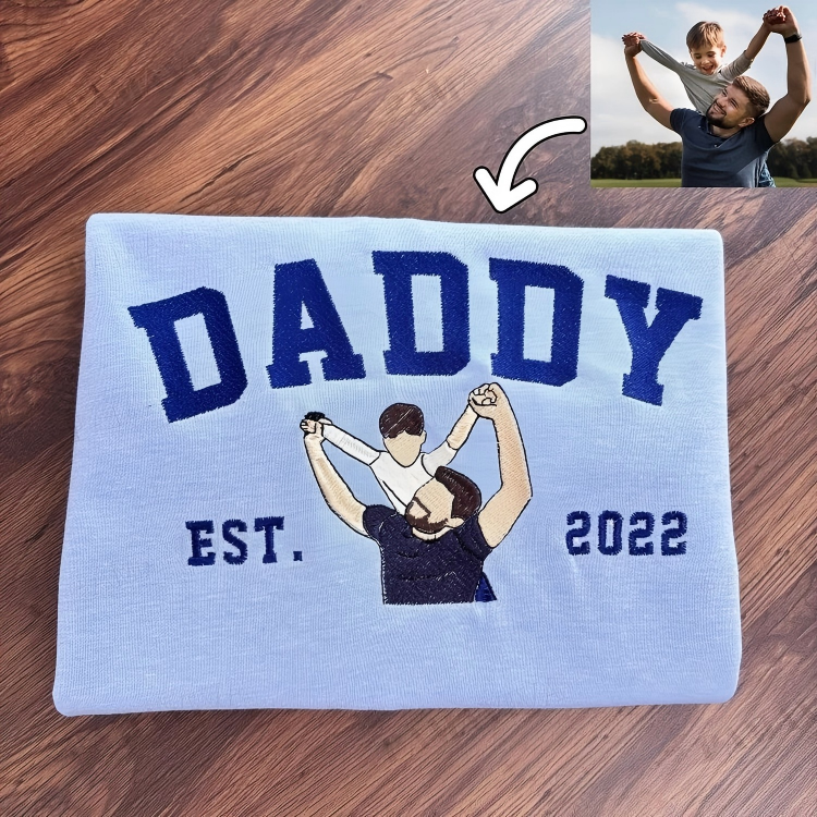 custom-embroidered-grandpa-daddy-photo-portrait-sweatshirt-with-est-year-fathers-day-gift
