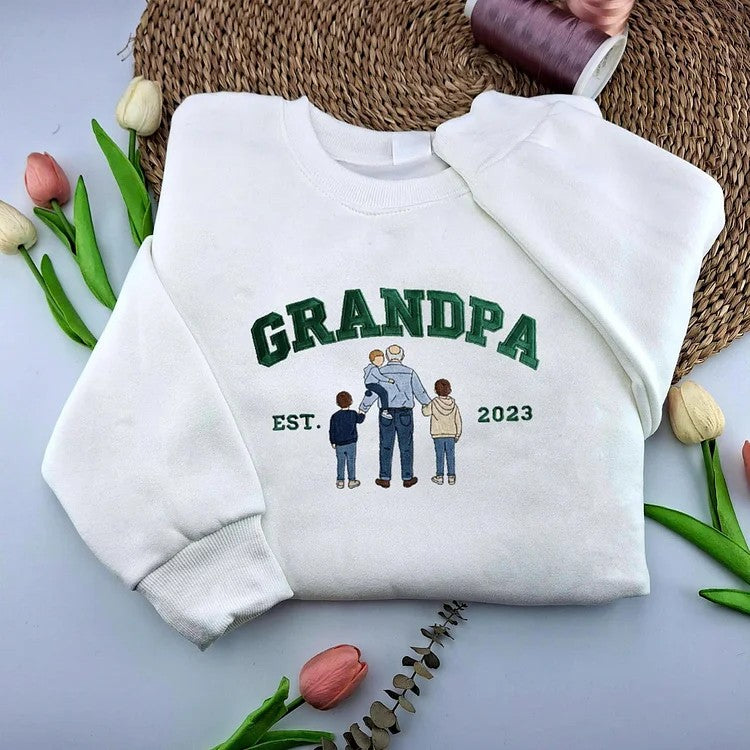 custom-embroidered-grandpa-daddy-photo-portrait-sweatshirt-with-est-year-fathers-day-gift