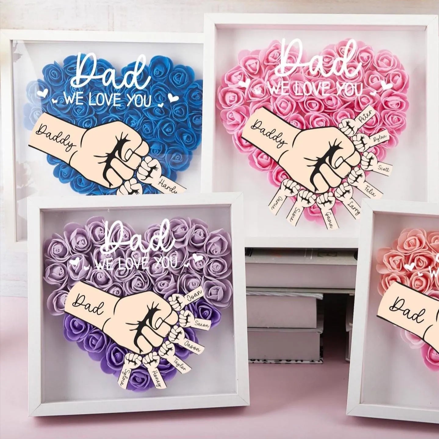 personalized-fist-bump-flower-shadow-box-fathers-day-gift