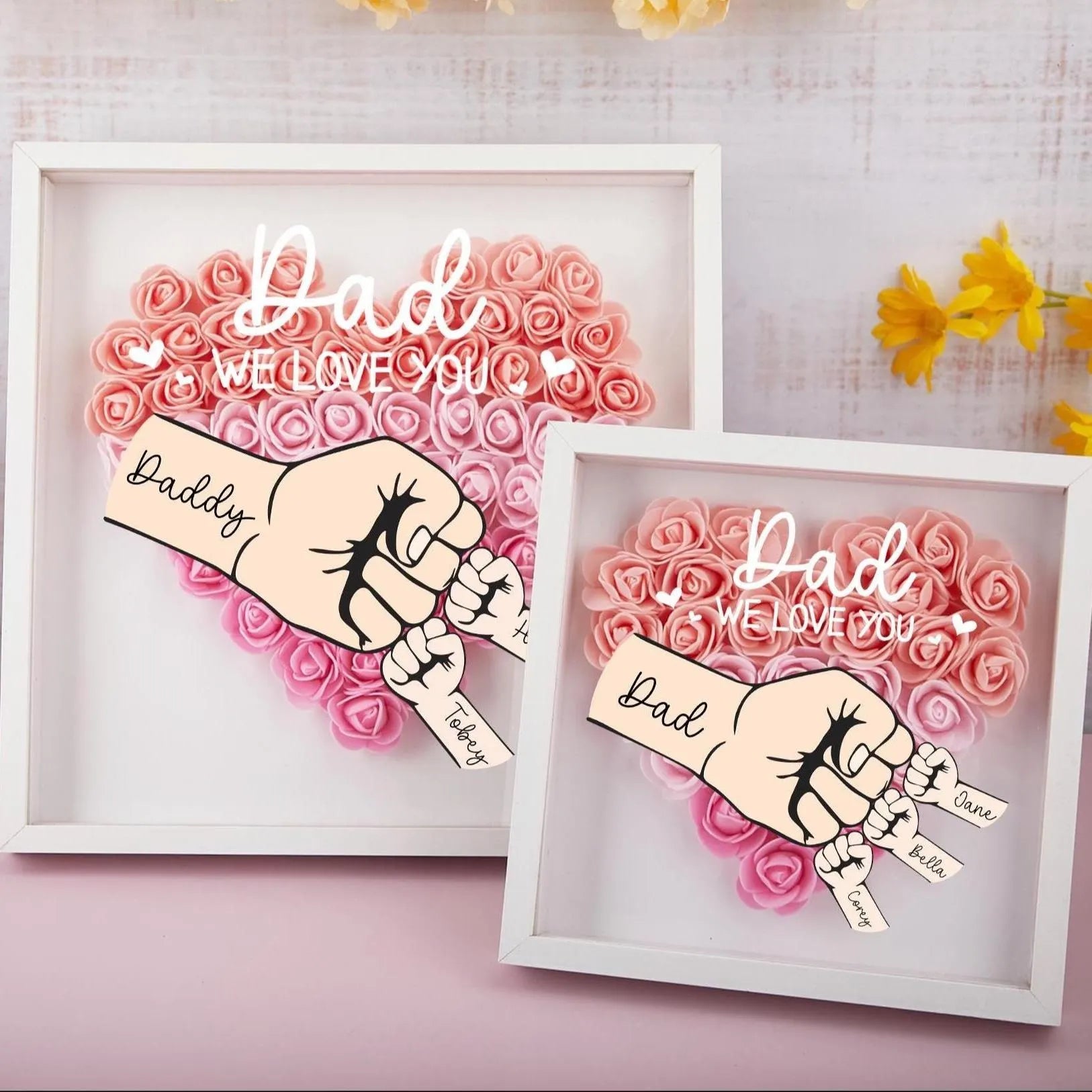personalized-fist-bump-flower-shadow-box-fathers-day-gift