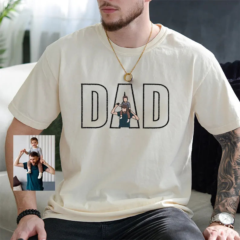personalized-dad-papa-daddy-embroidered-sweatshirt-with-custom-kids-portrait-fathers-day-gift
