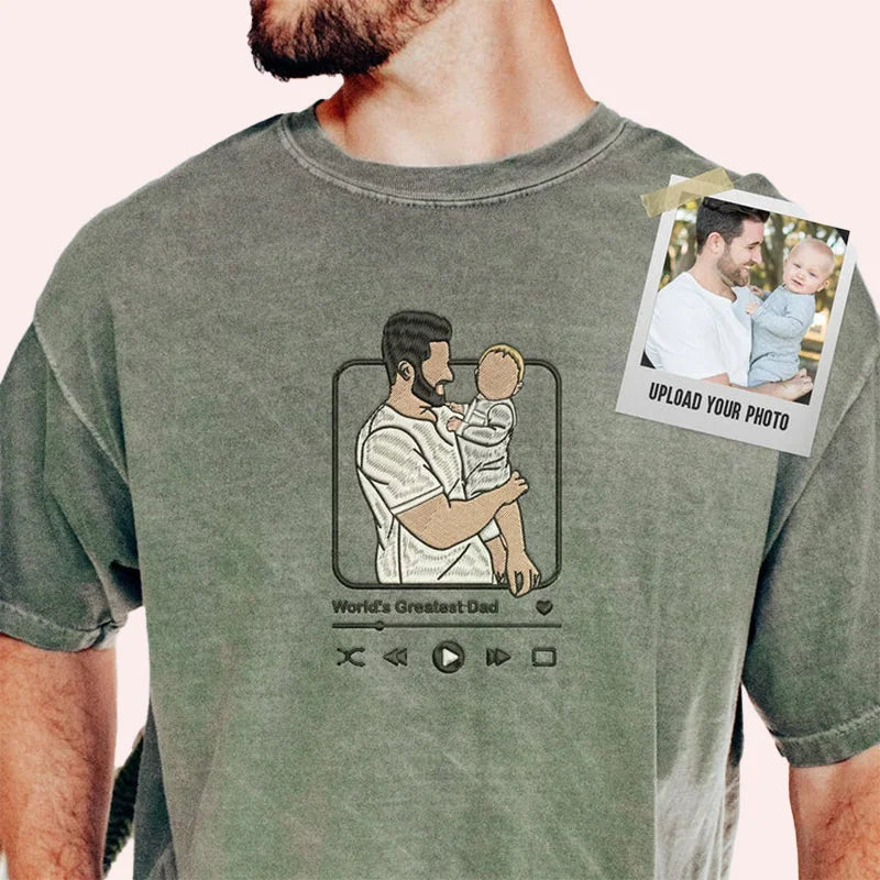 custom-embroidered-sweatshirt-personalized-music-player-portrait-fathers-day-gift