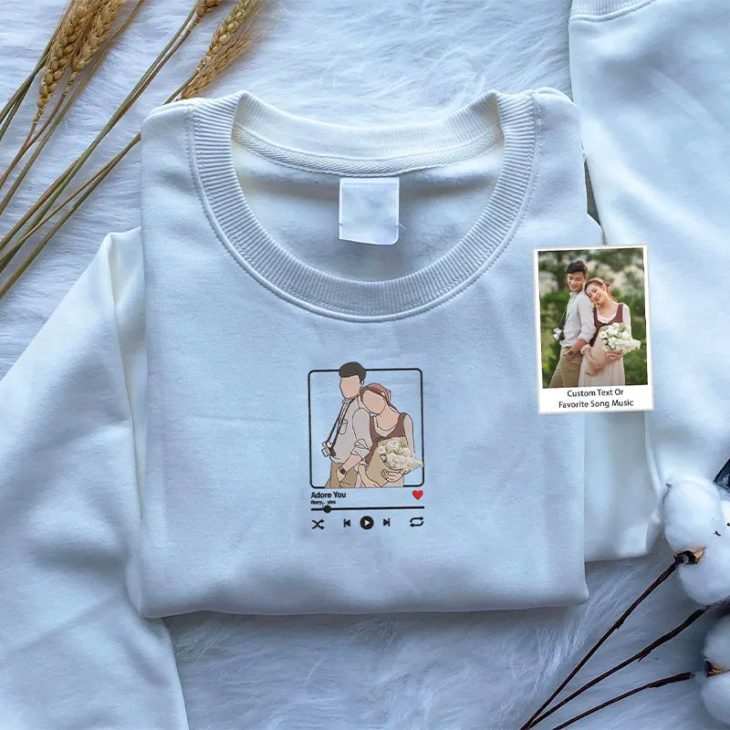 custom-embroidered-sweatshirt-personalized-music-player-portrait-fathers-day-gift