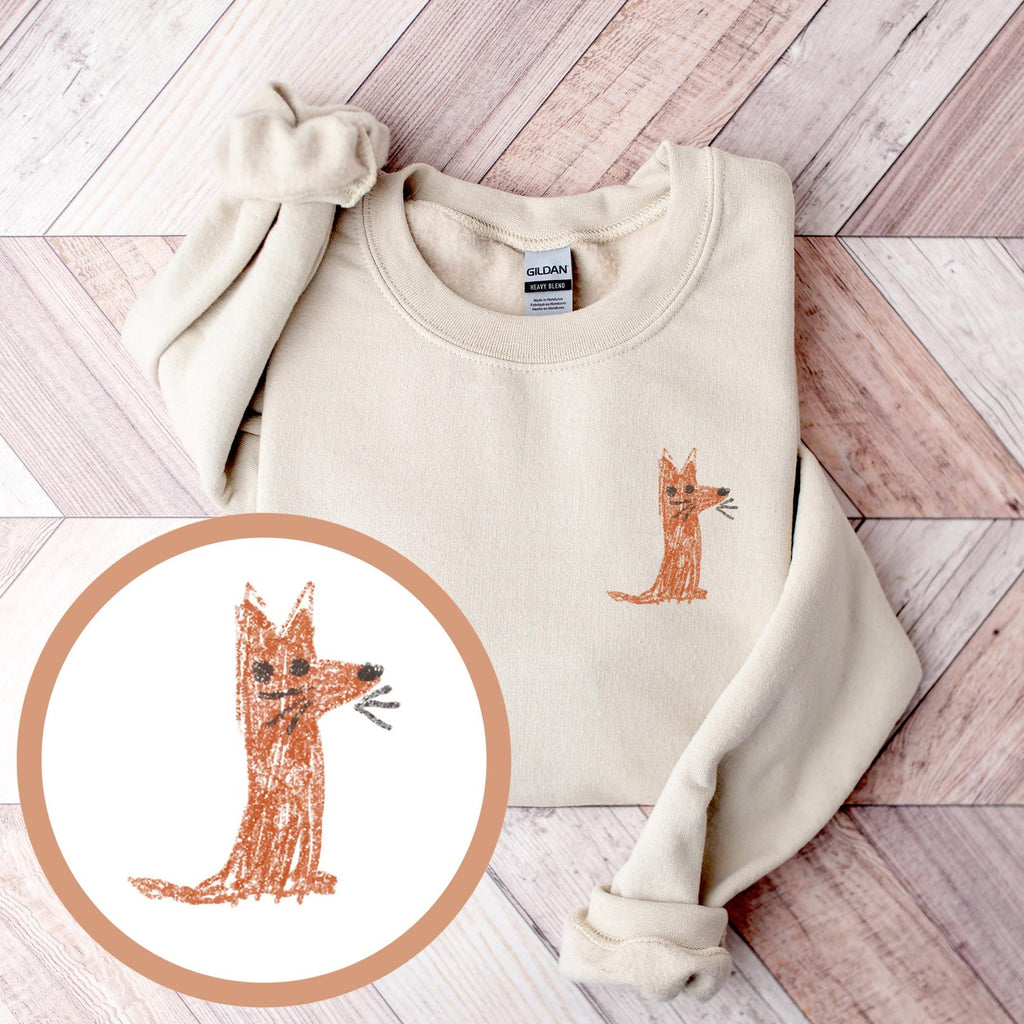 personalized-childrens-drawing-embroidered-sweatshirt-custom-fathers-day-gift