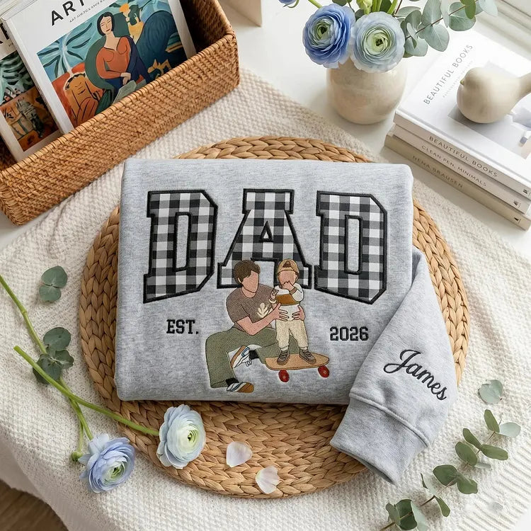 custom-embroidered-dad-portrait-sweatshirt-personalized-fathers-day-gift-with-name-on-sleeve
